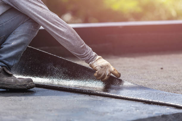 Professional Crawl Space Encapsulation technician working in Concord, VA